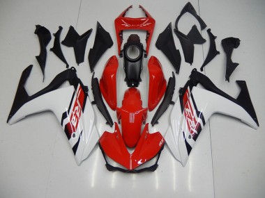 Rouge Blanc Carénage Moto Yamaha R3 15-22