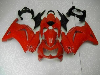 Rouge Carénage Moto Kawasaki EX250 08-12