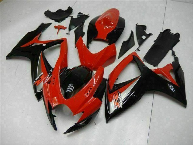 Rouge Carénages Moto Suzuki GSXR 600 / 750 K6 06-07