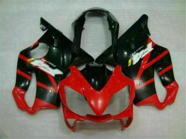 Rouge Noir Kit Carénages Motos Complet Honda CBR 600 F4i 04-07