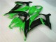 Vert Noir Carénage Moto Kawasaki ZX10R 11-15